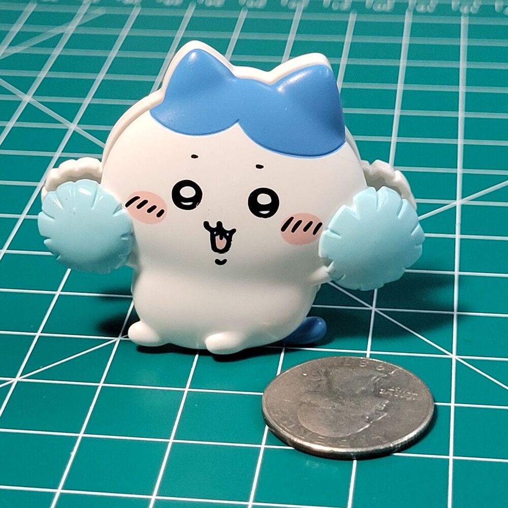 Hachiware - Bandai Chiikawa Blue Clip
